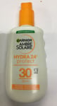 Garnier Ambre Solaire Sun Spray 1x200ml SPF30 Hydra 24H Protect Hydrating Skin