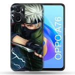 Cokitec Coque pour Oppo A76 Manga Naruto Kakashi Multicolore