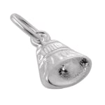 Sterling Silver Church Bell Charm Wedding Celebration Bells Charms