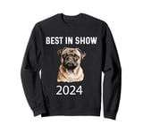 Vito The Pug Best In Show 2024 Funny Sweatshirt