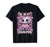 Pastel Goth Aesthetics Valentine's Day - Be My Valen-Spine T-Shirt