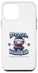 Coque pour iPhone 12 mini Pool Ninja Joueur De Billard Jouant Au Billard Ninja