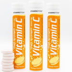 120 Vitamin C Orange 1000mg Effervescent Tablets *6 Packs of 20* HIGH Strength