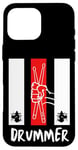 iPhone 16 Pro Max Drummers Classic Tees Drummer Rock Bands Graphic Case