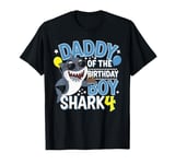 4Yr Boy Dad of The Birthday Boy Shark Ocean Theme Matchin T-Shirt