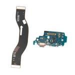 Latausportin vaihto Galaxy S21 Ultra 5G G998B EU-versiolle PCB USB C -telakointiliitin Flex-kaapelin korjausosa työkalusarjalla