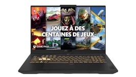 Asus TUF Gaming F17-TUF707VI-LL068W 17.3 2.5K WQHD 240Hz PC Portable Intel Core i7-13620H 2.4 GHz 32GB DDR5 RAM, 1TB PCIe 4.0 NVMe SSD NVIDIA GeForce RTX 4070 TGP 140W Windows 11 Home – Clavier AZERTY