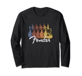 Fender Retro Rainbow Jazzmaster Lineup Long Sleeve T-Shirt