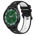 Samsung Galaxy Watch 6 Classic 47mm Klockarmband - Svart/Vit