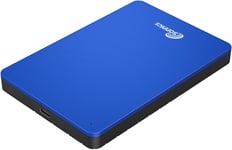 1Tb Usb 3.1 Type C Externes Portable Durs Disques Pour Fenêtres Pc,Mac,Smart Tv,Xbox One/Série X & Ps4 /Ps5,Bleu