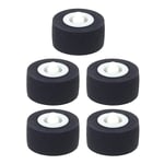 5 st 13x6x2mm Tryckrulle för Sony RS-CH770 RS-BX501,RS-C1060 Bandspelare LGL Black