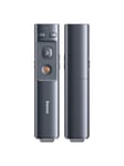 Baseus Orange Dot Multifunctionale remote control for presentation with a laser pointer - gray