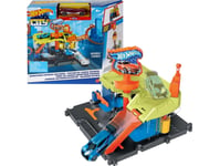 Hot Wheels City Downtown Express Car Wash Playset, 4 År, Plast