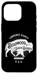 iPhone 16 Pro Deadwood South Dakota USA Distressed Bison Design Souvenir Case