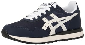 ASICS Men's Tiger Runner II Sneaker, Midnight Cream, 10.5 UK