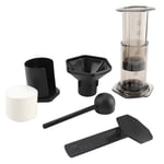 Coffee Pot Maker Kit Grinder With Filter Paper For Home Use