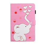 (iPad Air 1 Air 2elephant) iPadille 6th 7th 8th 9th Generation Case Cute Cat Nahkakuori iPadille 9.7 10.2 Tablettikotelo iPadille 5 6 7 8 9 Air 2 1 Mini 6