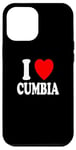 Coque pour iPhone 12 Pro Max I Heart (Love) Cumbia Latin America Music Rhythm Colombie