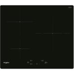 Table de cuisson à induction - WHIRLPOOL - WSQ1160NE - 3 feux - 60 cm - Noir