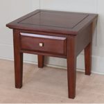 Mahogany Side Table | Lamp Table | With Drawer | New York Range NEW T069