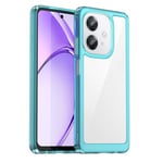 Oppo A60 5G Soft Gel Bumper Case [Clear Blue]