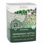 Tea Peppermint Nettle 16 Bags By Four Elements Herbals