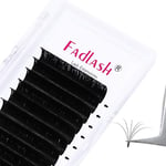 Extension Cils Easy Fan Lashes 0.05-C Curl 16mm Extension de Cils Soie Volume Russe Professionnel Easy Fanning Lash Cils Bouquet Auto-Festonnés FADLASH(0.05-C-16)