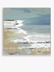 John Lewis Valeria Mravyan 'East Coast I' Framed Canvas Print, 104.5 x 104.5cm, Blue/Multi