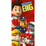 Paw Patrol Bath Beach towel 140 x 70 cm. 100% COTTON Chase Rubble Marshall Rocky