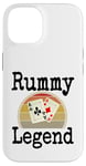 iPhone 14 Funny Rummy Legend Card Game Winner Winning Game Night Dad Case