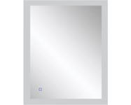 Spegel med belysning CORDIA shine line series utan ram 80x65 cm touchsensor IP44 LED