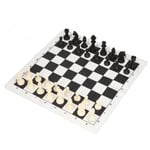 Chess Set Plastic International Chess Set Black And White Checkerboard Set