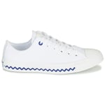 Converse CTAS OX WHITE/UNIVERSITY RED/RUSH BLUE Baskets basses 37 1/2.