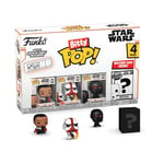 Funko Bitty Pop ! Mandalorian - Moff Gideon™, Bitty Pop ! Incinerator Stormtrooper™, Bitty Pop ! Dark Trooper™, et Une Figurine Bitty Pop ! mystère - 0,9 Pouce (2,2 cm) à Collectionner - Idée Cadeau