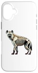 iPhone 16 Plus X-ray Hyena Body Anatomy Radiography Skeleton Case