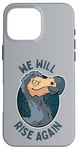 Coque pour iPhone 16 Pro Max We Will Rise Again - Un dodo incapable de voler disparu