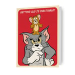 Birthday Card Tom & Jerry Birthday Card Includes Envelope 7  X 5 Inches