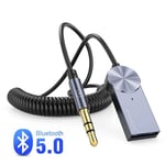 Aux-Bluetooth-sovittimen Dongle-kaapeli autoon 3,5 mm Jack