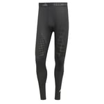 adidas Men's Techfit Cold Ready Training Long Tight, Black, XXL