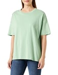 Noisy may Bestseller A/S Women's Nmida S/S O-Neck Top FWD Noos T-Shirt, Quiet Green, M