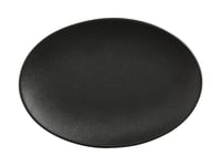 Maxwell & Williams Dinner Plate Oval Black Roast Bake Lunch 35cm