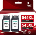 545Xl Cartouches D'Encre Remplacement Pour Canon 545 546 Xl Pour Canon Pixma Ts3150 Mg2450 Mx495 Tr4550 Mg2950S Mg2550 Mg2550S Mg2555 Mg2950 Mg2450 Ts3150 (2 Noir)[Q26]