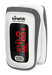 Kinetik Wellbeing Finger Pulse Oximeter - Blood Oxygen Monitor Used by the NHS, Heart Rate Meter for Adults & Kids, Accurate Pulse Rate & O2 Saturation Monitor - In Association with St John Ambulance