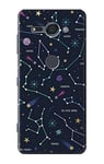 Star Map Zodiac Constellations Case Cover For Sony Xperia XZ2 Compact