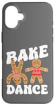 Coque pour iPhone 16 Plus Bake Dance, jeu de mots amusant pour biscuits de Noël