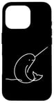 Coque pour iPhone 16 Pro Arctic Ocean Arctic Marine Life Licorne de la mer Narval