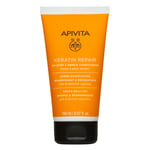 APIVITA Nourish & Keratin Repair hoitoaine kuiville ja vaurioituneille hiuksille, 150 ml