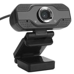 Camera for Computer, Full HD 1080P 30FPS Desktop Computer Camera USB Online Class Webcam with Microphone Noise-Reducing Mic 1920 x 1080 Video Resolution USB Webcam for Live Streaming Video Calling