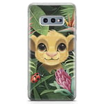 ERT GROUP Coque de téléphone Portable pour Samsung S10e Original et sous Licence Officielle Disney Motif Simba & Friends 002 Parfaitement adapté à la Forme du téléphone Portable, Coque en TPU