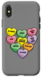 iPhone X/XS Funny Candy Heart Anti Valentine's Day Sarcastic Love Joke Case